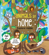 Booktopus Lift-the-Flap Learning Book - Animals and Their Habitat Knowledge Book for Kids - Interactive Learning Books 6+